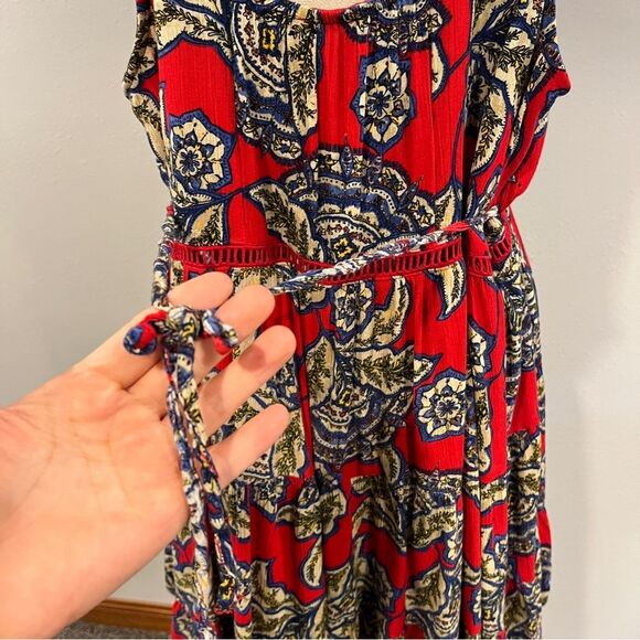 Maurices sleeveless paisley Floral plus size mini Dress size 1X - Picture 9 of 15